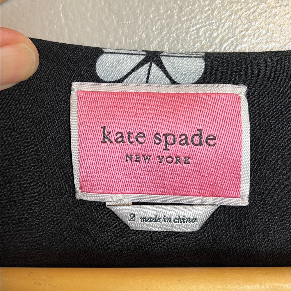 Kate Spade Clover Toss Wrap Dress Size 2 - Picture 6 of 7